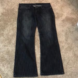 Preowned Joe’s Jeans boot cut jeans studded back pocket